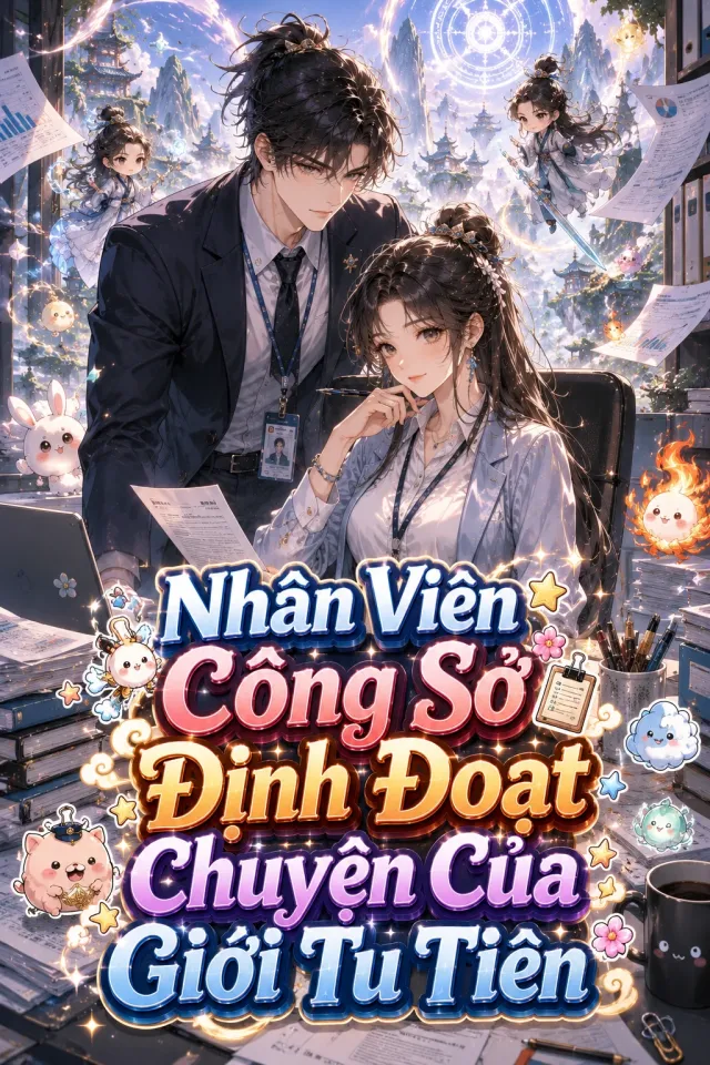 Bìa truyện Nhân Viên Công Sở Định Đoạt Chuyện Của Giới Tu Tiên